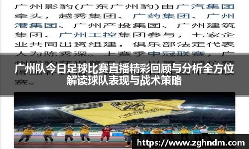广州队今日足球比赛直播精彩回顾与分析全方位解读球队表现与战术策略