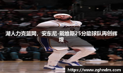 湖人力克篮网，安东尼-戴维斯25分助球队再创辉煌